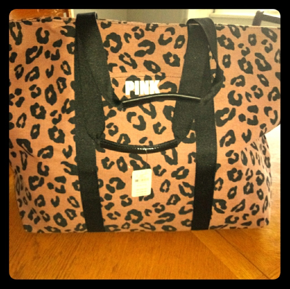 Bnwt LG pink tote